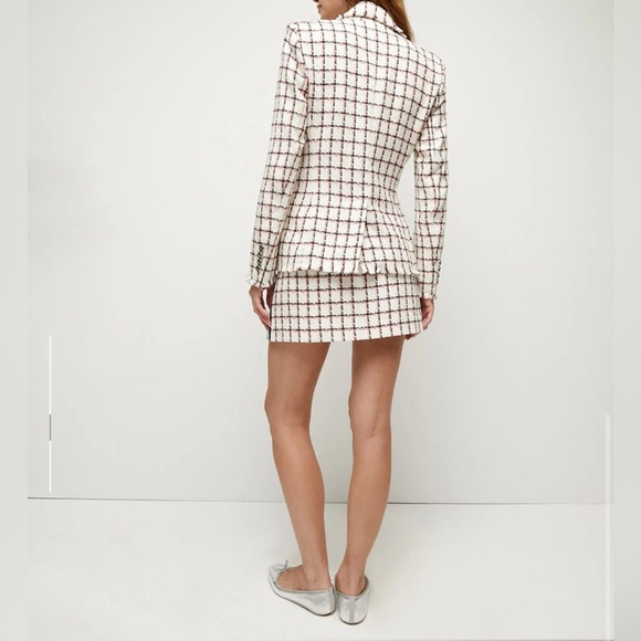 Veronica Beard Taja Graphic Tweed Dickey Jacket size 4 - Picture 2 of 7